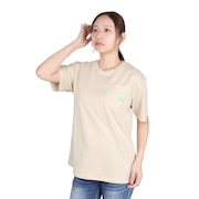 (レディース)FING ON VACATION 半袖Tシャツ 25SPRST251607YBEG