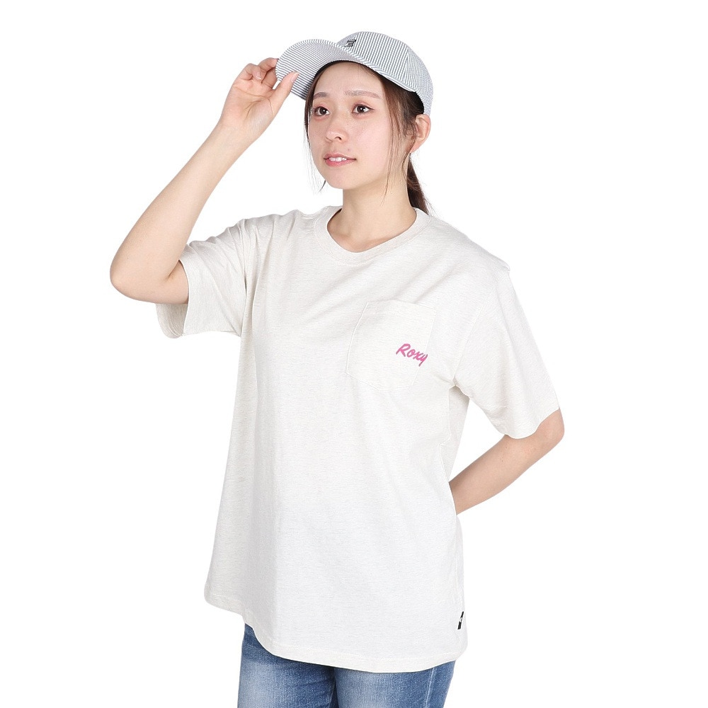 ロキシー（ROXY）（レディース）FING ON VACATION 半袖Tシャツ 25SPRST251607YHER