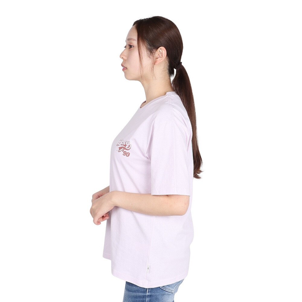 ロキシー（ROXY）（レディース）レトロレインボー 半袖Tシャツ 25SPRST251609YPNK