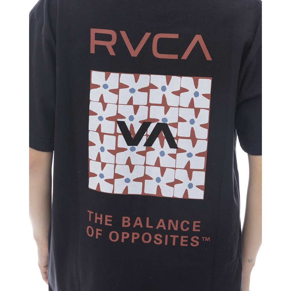 ルーカ（RVCA）（レディース）DAISY VA BOX LOGO 半袖Tシャツ BF043211 BLK