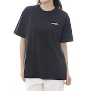 (レディース)DAISY VA BOX LOGO 半袖Tシャツ BF043211 BLK