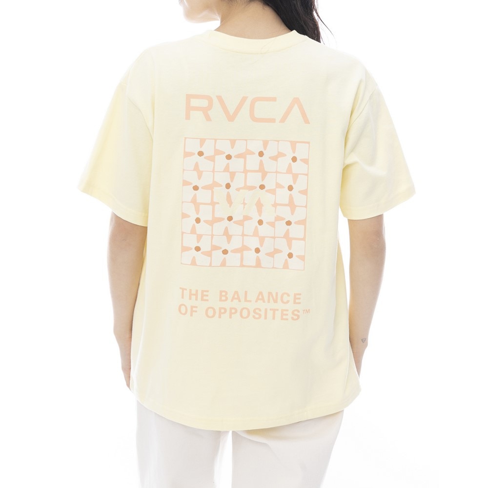 ルーカ（RVCA）（レディース）DAISY VA BOX LOGO 半袖Tシャツ BF043211 PTE