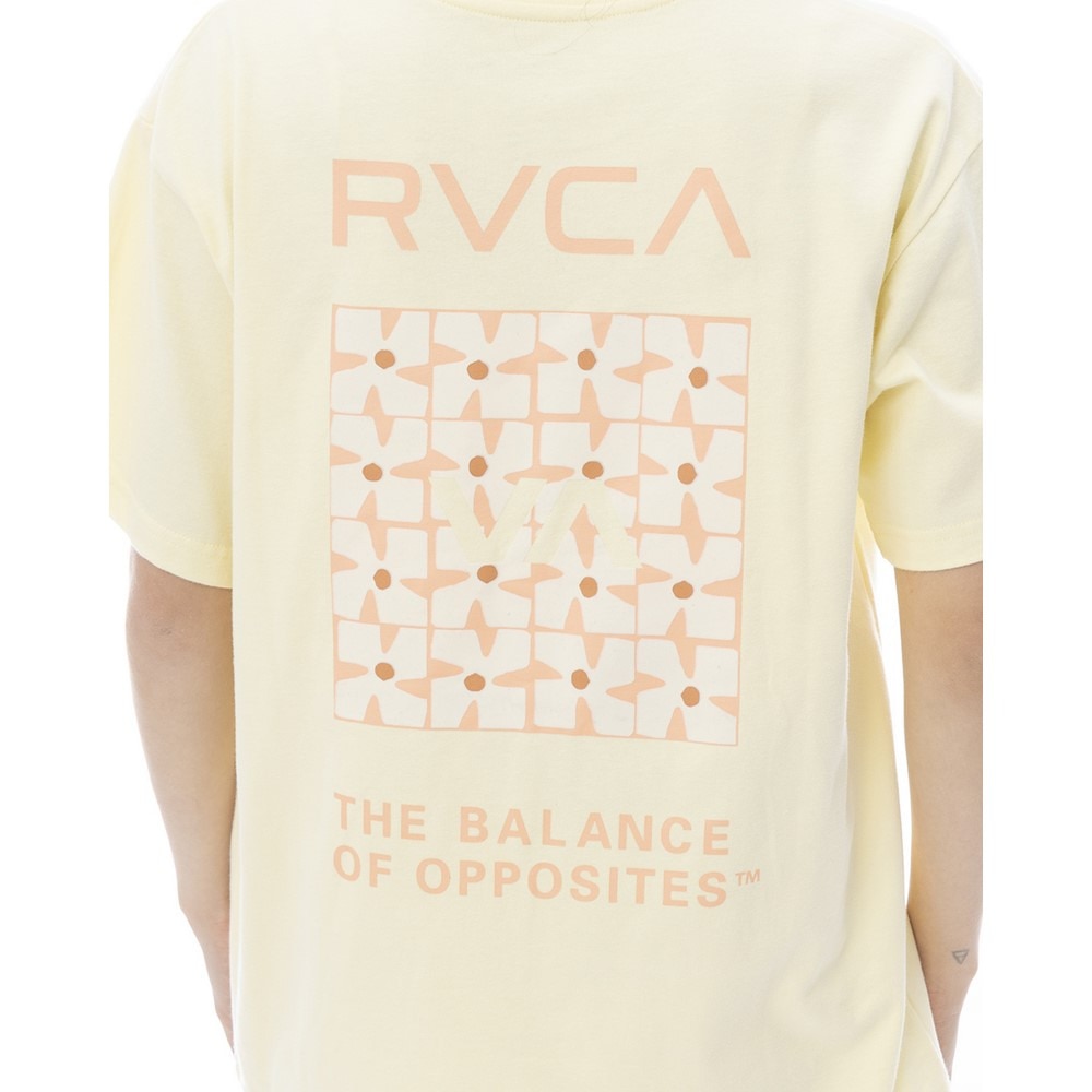 ルーカ（RVCA）（レディース）DAISY VA BOX LOGO 半袖Tシャツ BF043211 PTE