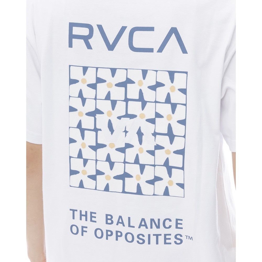 ルーカ（RVCA）（レディース）DAISY VA BOX LOGO 半袖Tシャツ BF043211 WHT
