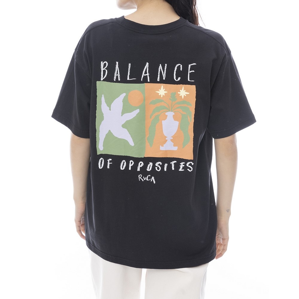 ルーカ（RVCA）（レディース）LOOSE FIT 半袖Tシャツ BF043216 BLK