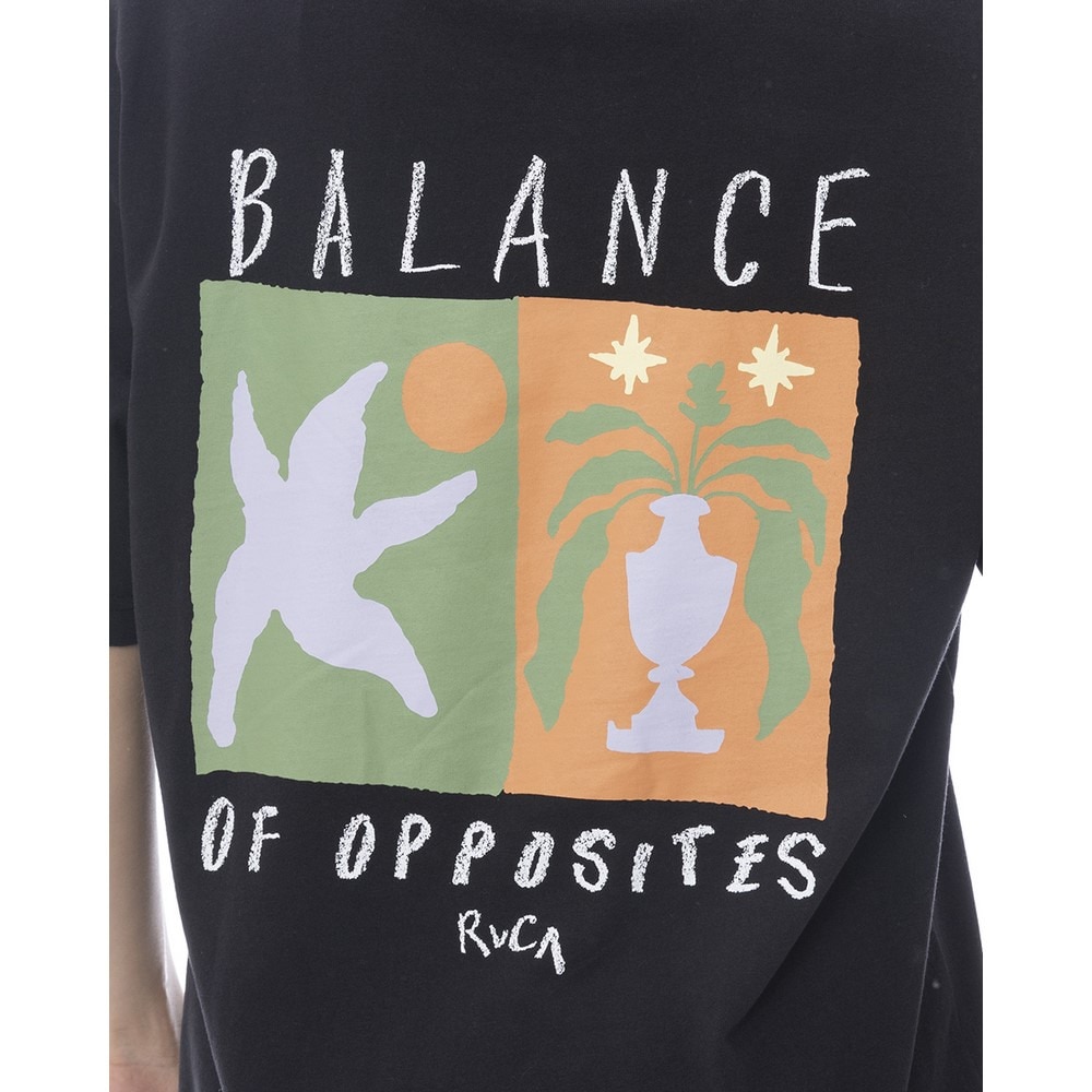 ルーカ（RVCA）（レディース）LOOSE FIT 半袖Tシャツ BF043216 BLK