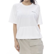 (レディース)MINI RVCA UT ショートスリーブTシャツ BF043855 WHT