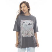 (レディース)グラフィックプリント ルーズ半袖Tシャツ BF013211 OFB
