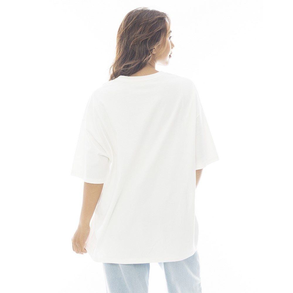 ビラボン（BILLABONG）（レディース）グラフィックプリント ルーズ半袖Tシャツ BF013211 SCS
