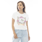 (レディース)GRAPHIC BABY FIT クロップド丈半袖Tシャツ BF013215 SCS