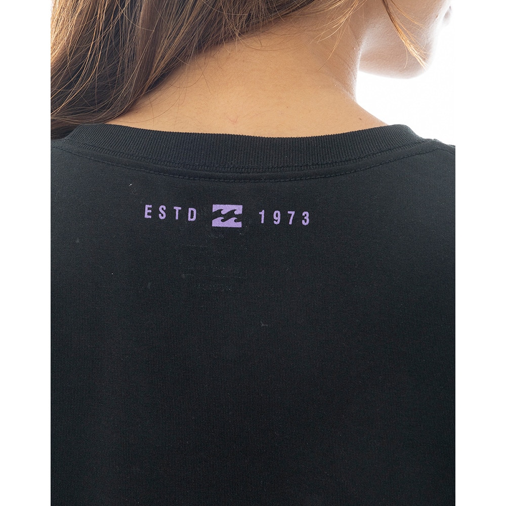 ビラボン（BILLABONG）（レディース）CROPPED Tシャツ RASH BF013860 BLK