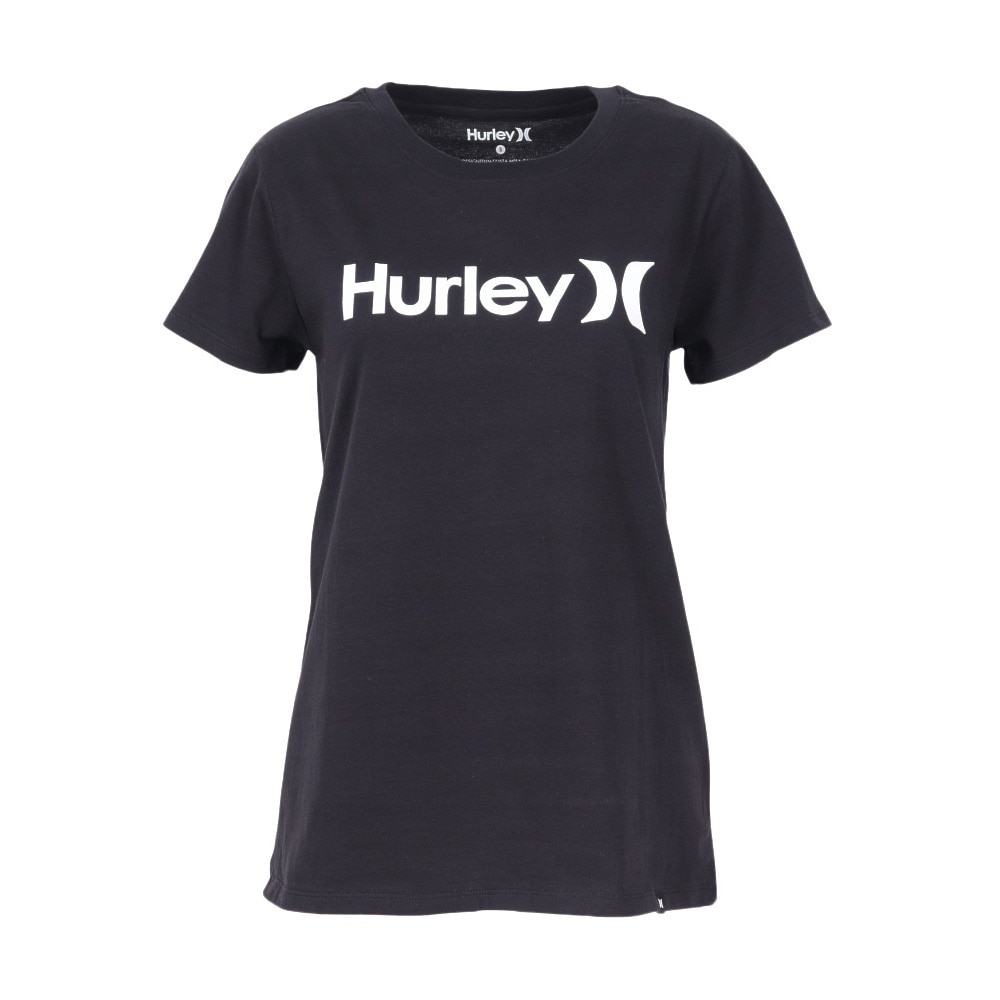 ハーレー（HURLEY）（レディース）パーフェクト クルーネック ワン アンド オンリー半袖Tシャツ WSS2100001-BLK