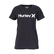 (レディース)パーフェクト クルーネック ワン アンド オンリー半袖Tシャツ WSS2100001-BLK