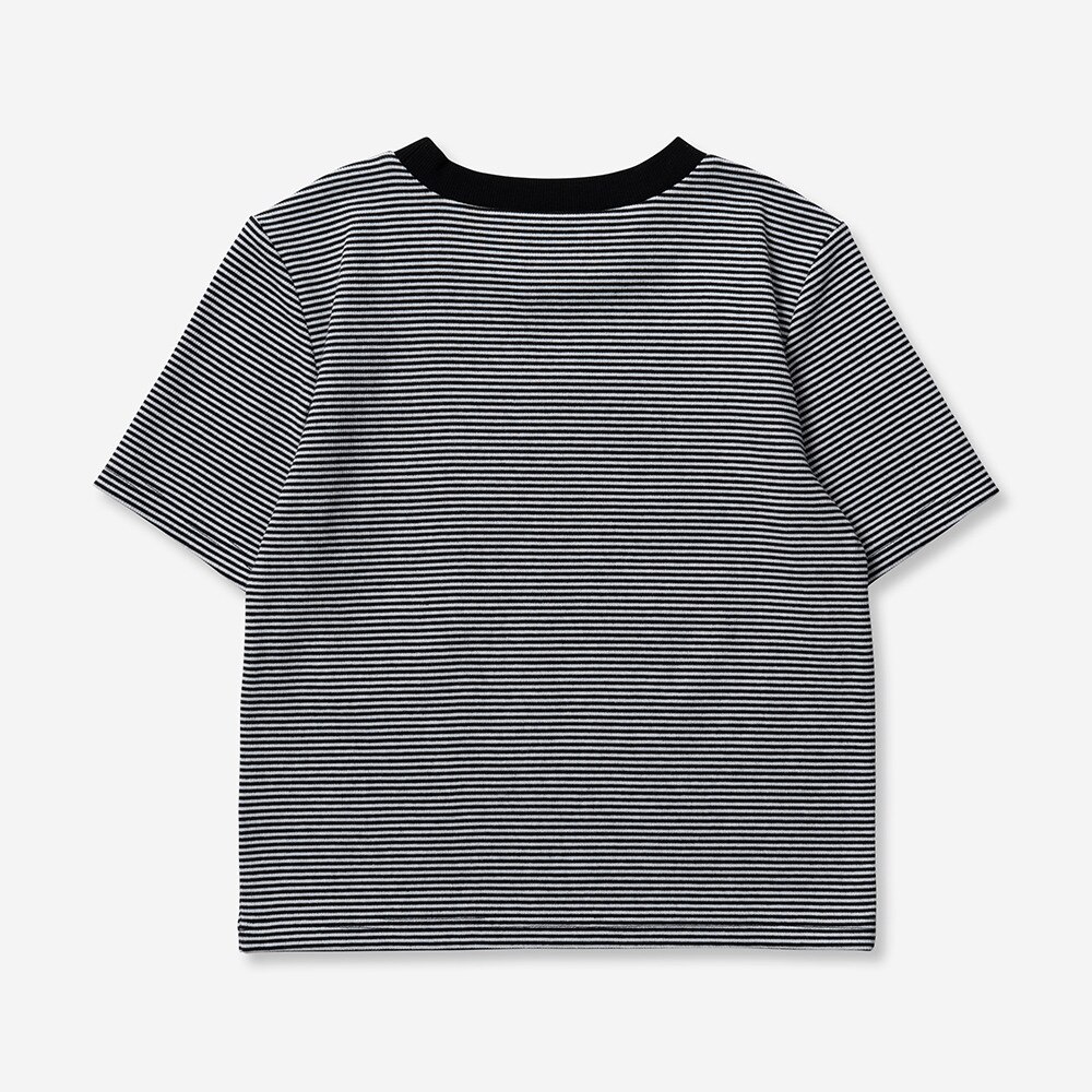 ハーレー（HURLEY）（レディース）リブ ニット 半袖Tシャツ WSS2320004-BKWH