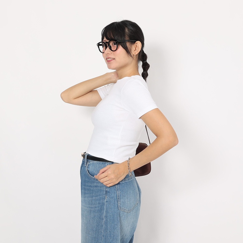 ハーレー（HURLEY）（レディース）半袖Tシャツ レディース RIB ニット WSS2320004-WHT