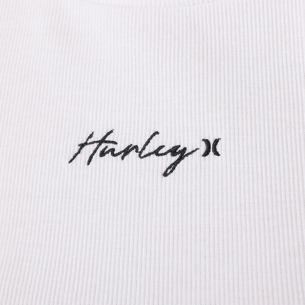 ハーレー（HURLEY）（レディース）半袖Tシャツ レディース RIB ニット WSS2320004-WHT