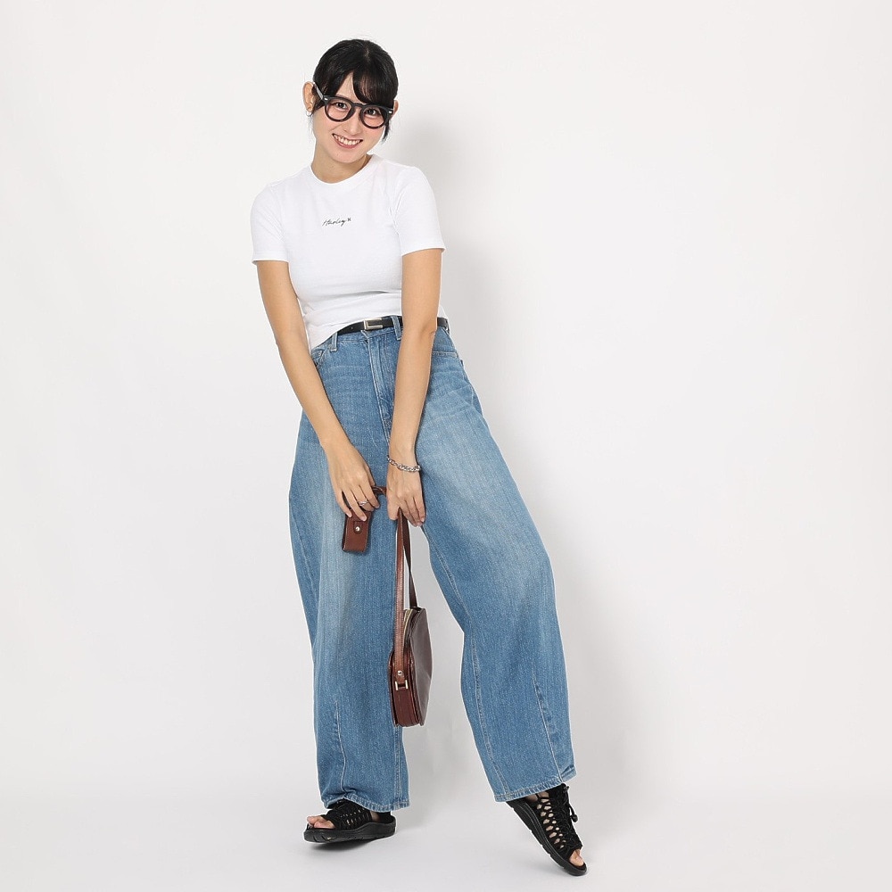 ハーレー（HURLEY）（レディース）半袖Tシャツ レディース RIB ニット WSS2320004-WHT