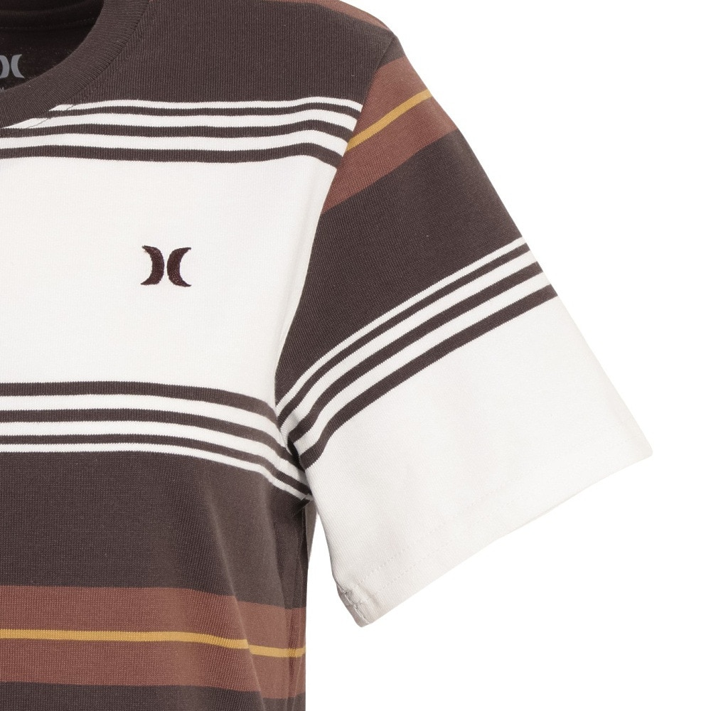 ハーレー（HURLEY）（レディース）CROP BORDER 半袖Tシャツ 24 WSS2320043-BRW