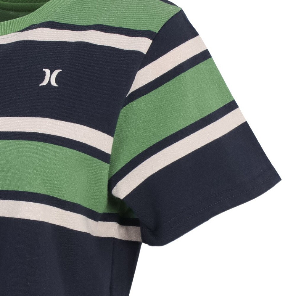 ハーレー（HURLEY）（レディース）CROP BORDER 半袖Tシャツ 24 WSS2320043-GRN