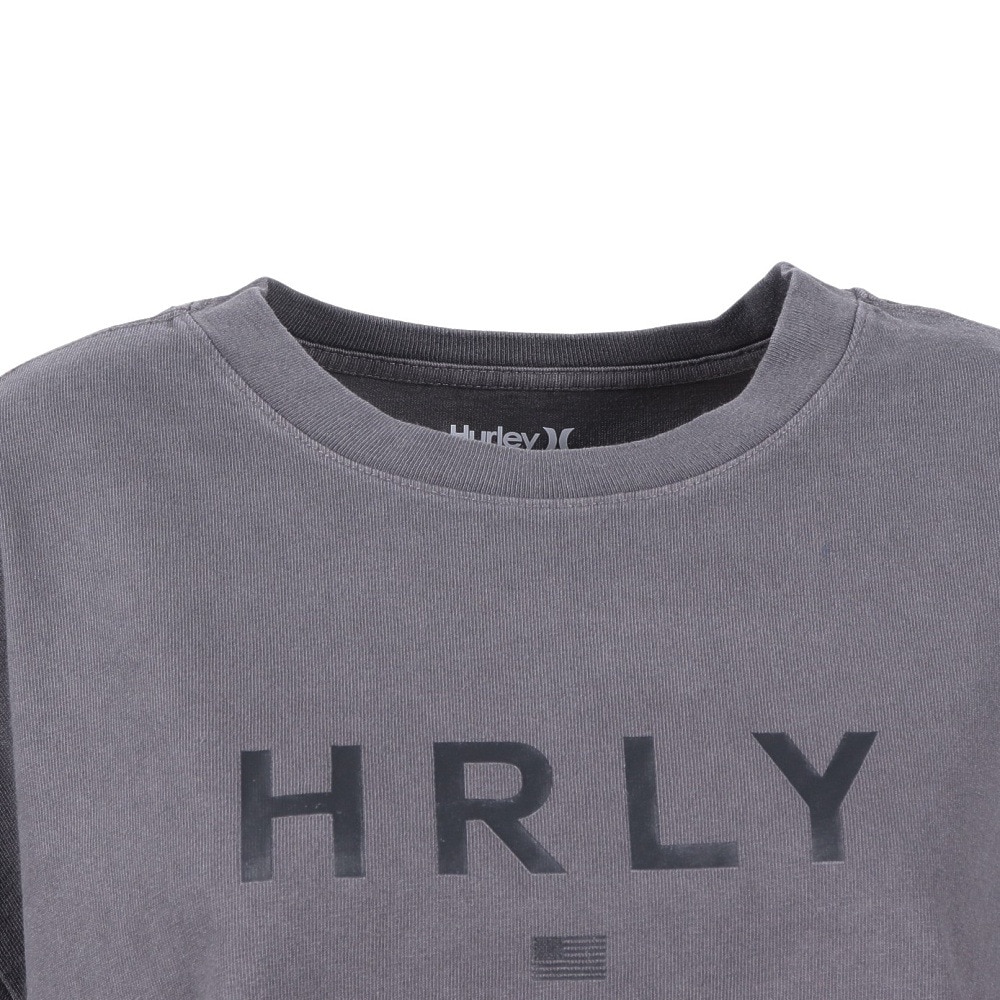 ハーレー（HURLEY）（レディース）クロップ丈 半袖Tシャツ WSS2421020-CGY