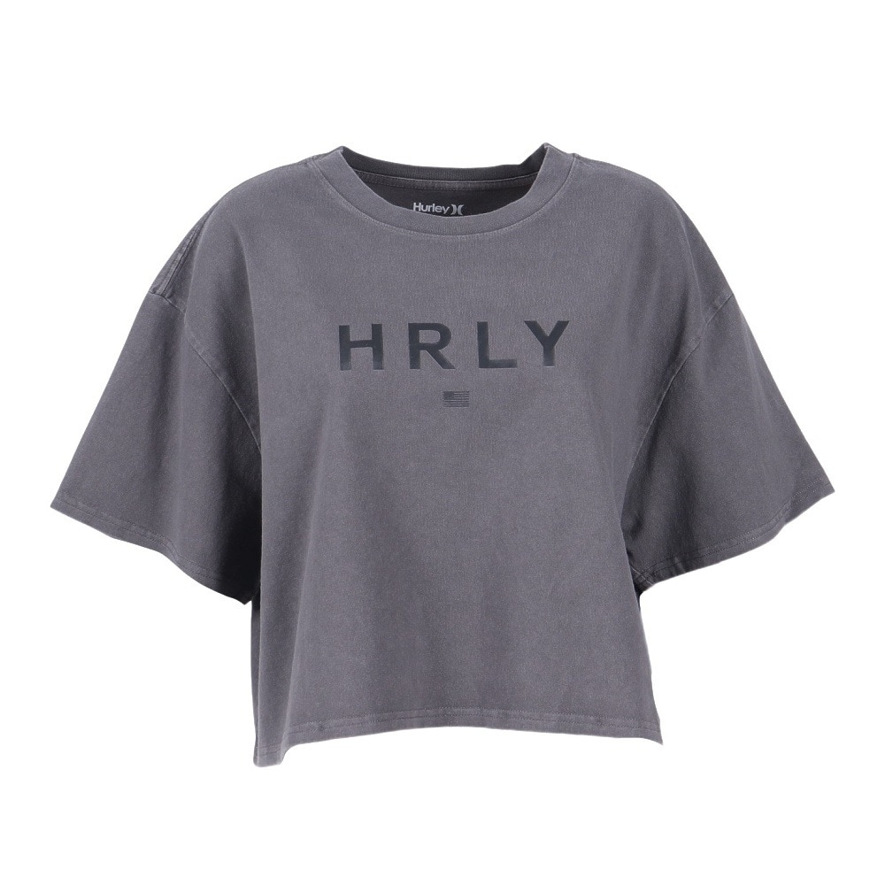 ハーレー（HURLEY）（レディース）クロップ丈 半袖Tシャツ WSS2421020-CGY