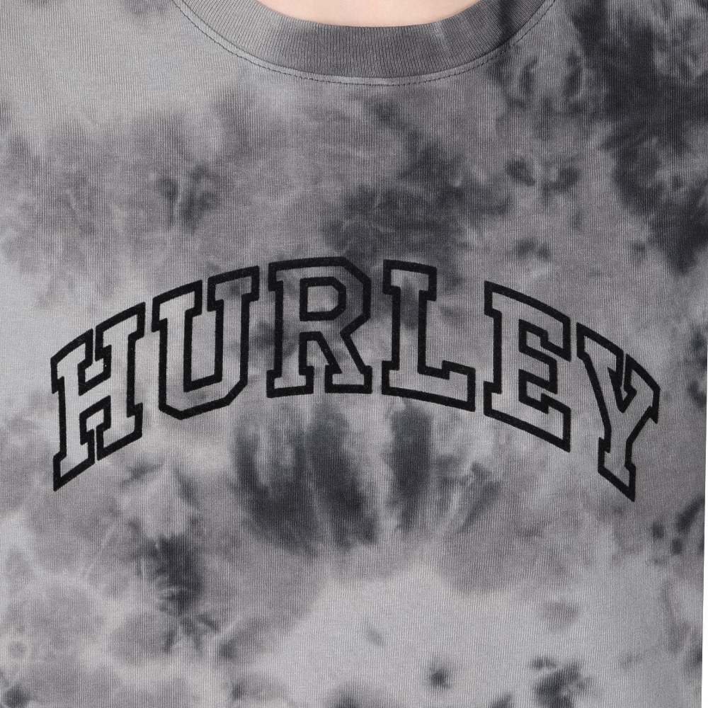 ハーレー（HURLEY）（レディース）ARC ロゴ CROP 半袖Tシャツ WSS2421021-BLKT