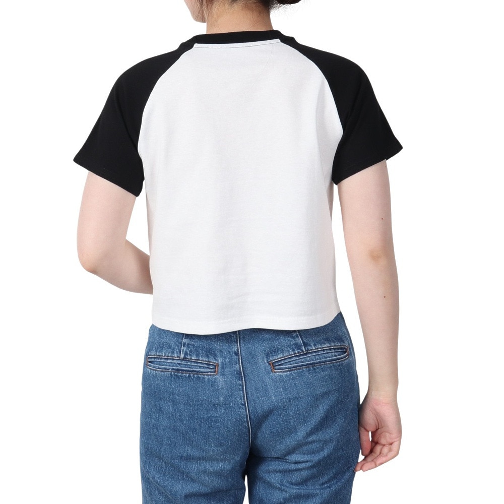 ハーレー（HURLEY）（レディース）ICON ラグラン 半袖Tシャツ WSS2421022-BLK