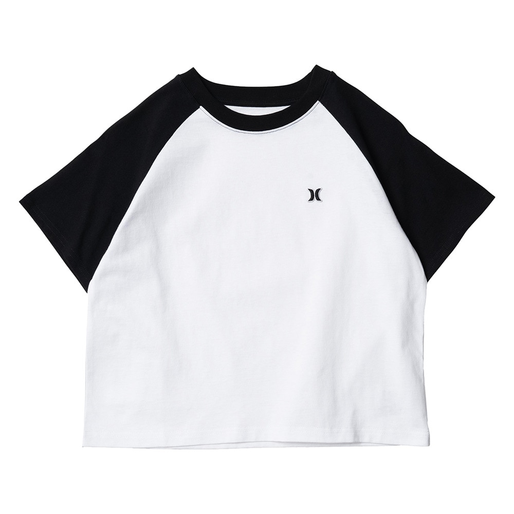 ハーレー（HURLEY）（レディース）ICON ラグラン 半袖Tシャツ WSS2421022-BLK