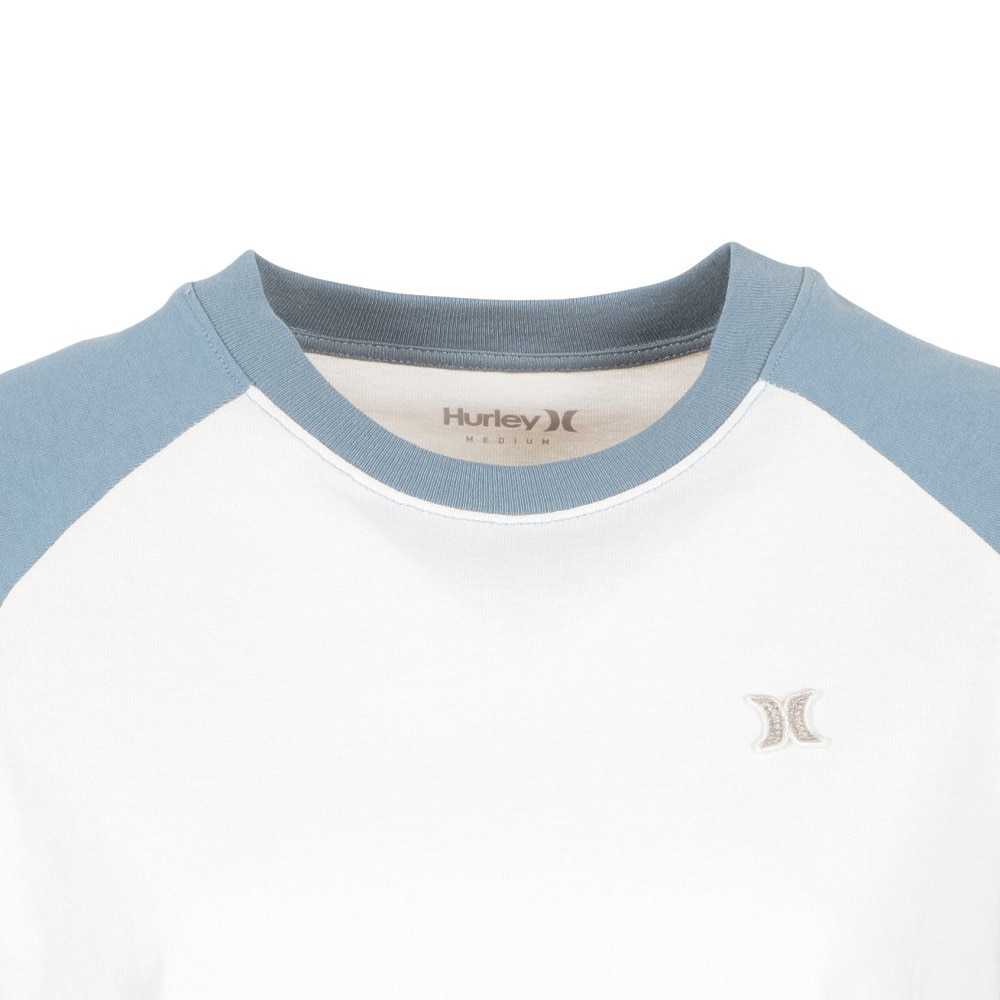 ハーレー（HURLEY）（レディース）ICON RAGLAN 半袖Tシャツ 24 WSS2421022-DBLE