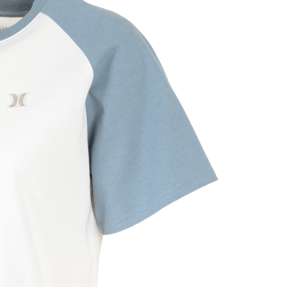 ハーレー（HURLEY）（レディース）ICON RAGLAN 半袖Tシャツ 24 WSS2421022-DBLE