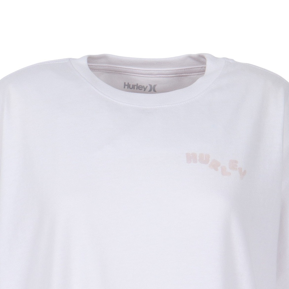 ハーレー（HURLEY）（レディース）OVRSZ SUNRISE SURF 半袖Tシャツ 24 WSS2421023-WHT