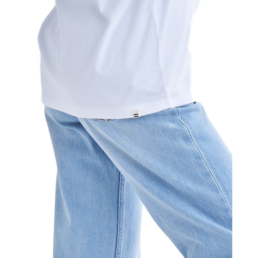 ビラボン（BILLABONG）（レディース）スクエア ロゴ BOYFIT 半袖Tシャツ BF01C201 NUT