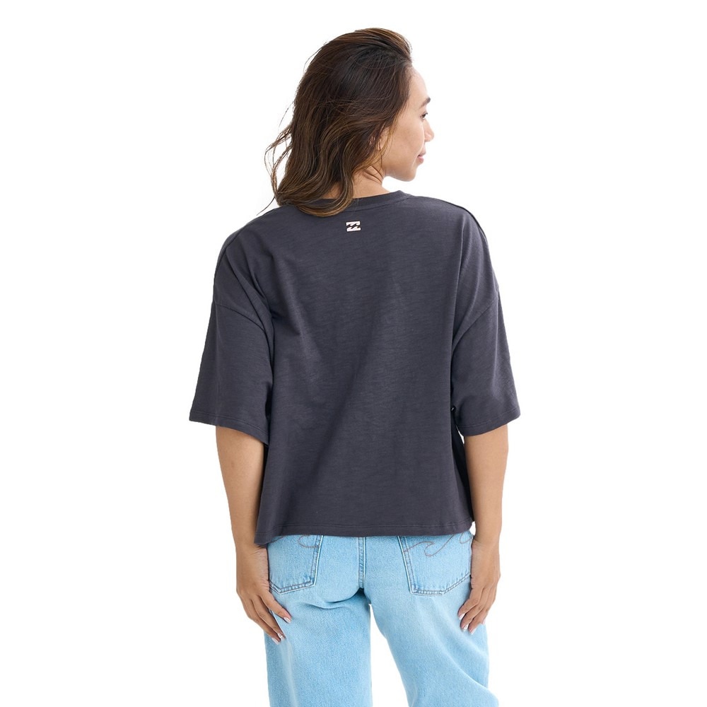ビラボン（BILLABONG）（レディース）SURF WIDE クロップド半袖Tシャツ BF01C204 OFB
