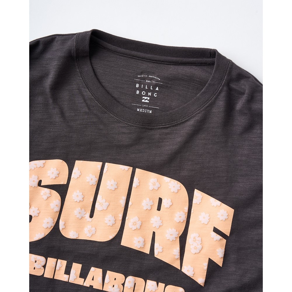 ビラボン（BILLABONG）（レディース）SURF WIDE クロップド半袖Tシャツ BF01C204 OFB