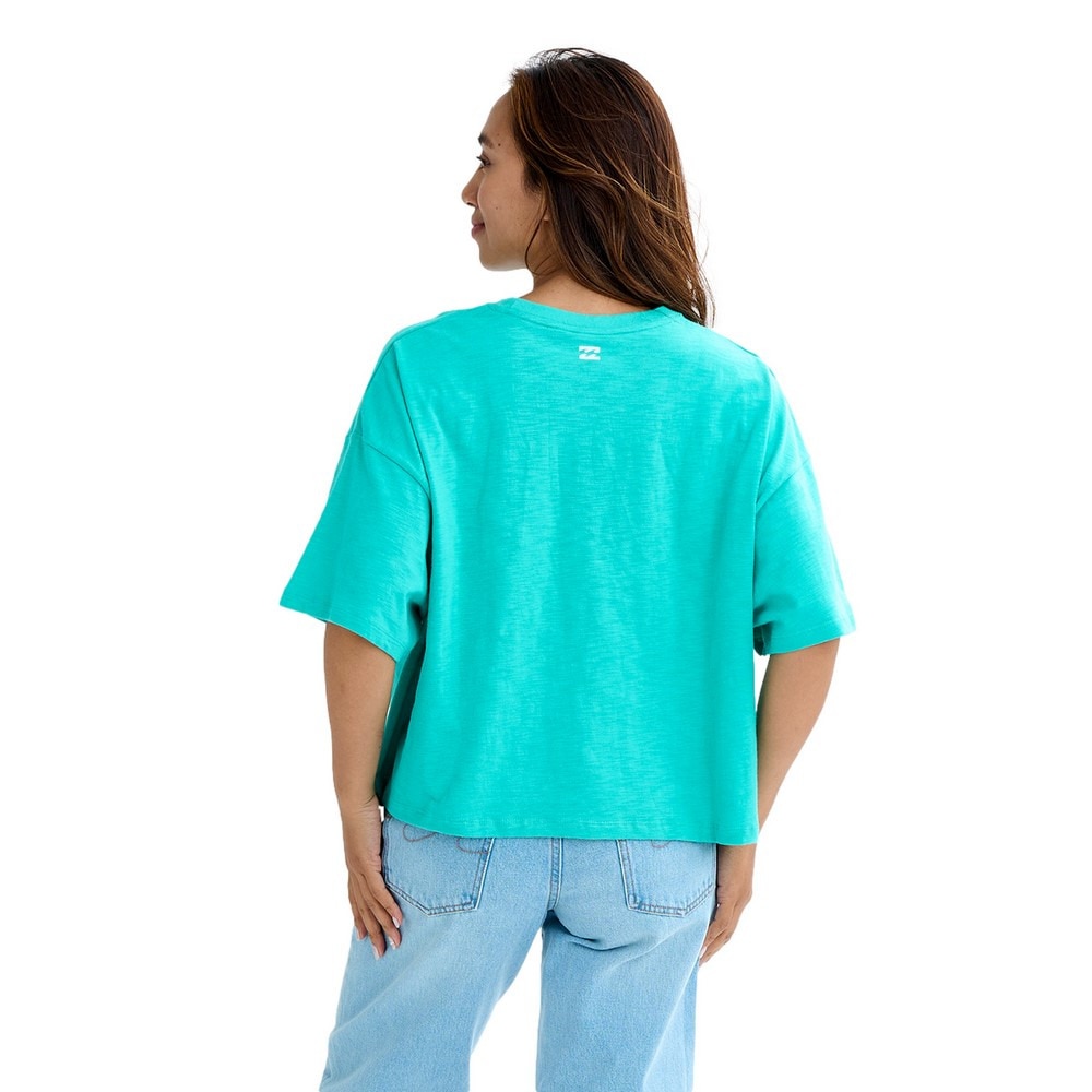 ビラボン（BILLABONG）（レディース）SURF WIDE クロップド半袖Tシャツ BF01C204 SGN