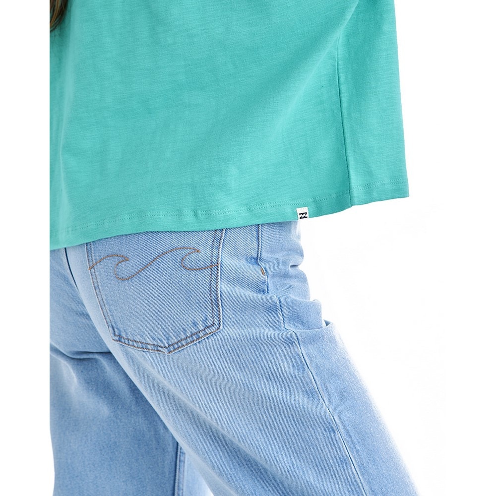 ビラボン（BILLABONG）（レディース）SURF WIDE クロップド半袖Tシャツ BF01C204 SGN