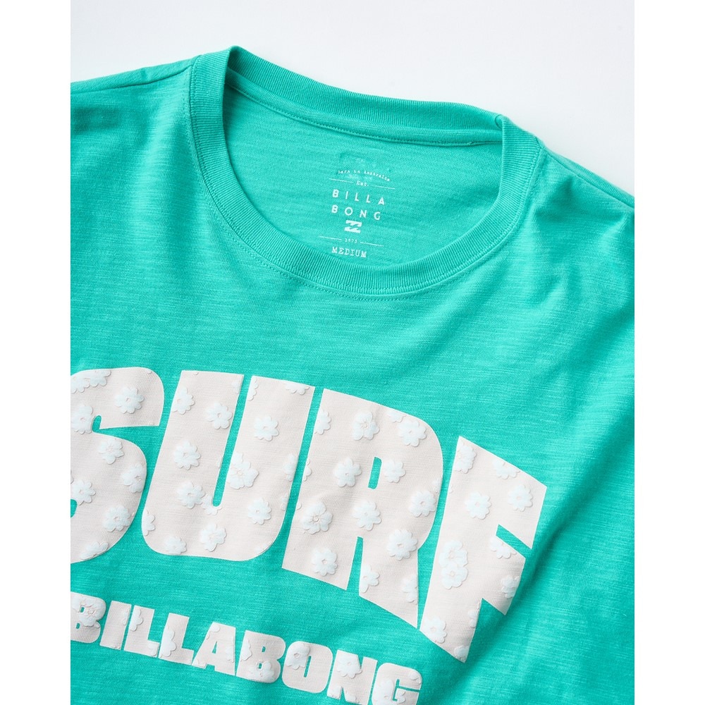 ビラボン（BILLABONG）（レディース）SURF WIDE クロップド半袖Tシャツ BF01C204 SGN