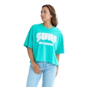 (レディース)SURF WIDE クロップド半袖Tシャツ BF01C204 SGN