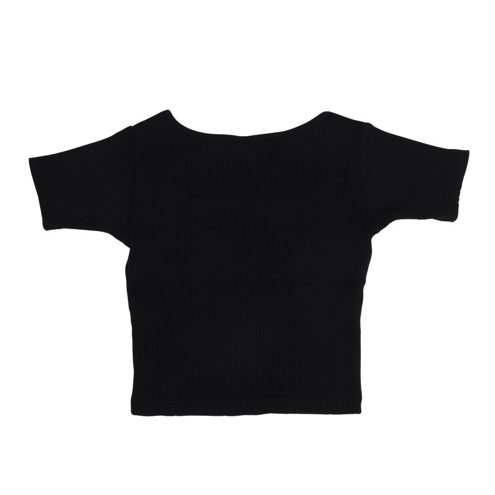 ディーシーシューズ（DC SHOES）（レディース）25 TELECO SQUARENECK 半袖Tシャツ 25SULST252306BLK