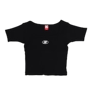 (レディース)25 TELECO SQUARENECK 半袖Tシャツ 25SULST252306BLK