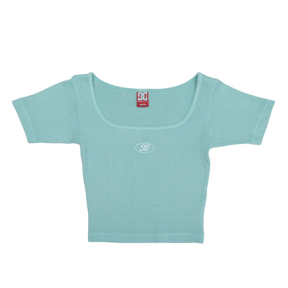 ディーシーシューズ（DC SHOES）（レディース）TELECO SQUARENECK 半袖Tシャツ 25SULST252306MTP