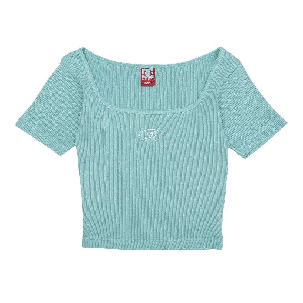 ディーシーシューズ（DC SHOES）（レディース）TELECO SQUARENECK 半袖Tシャツ 25SULST252306MTP