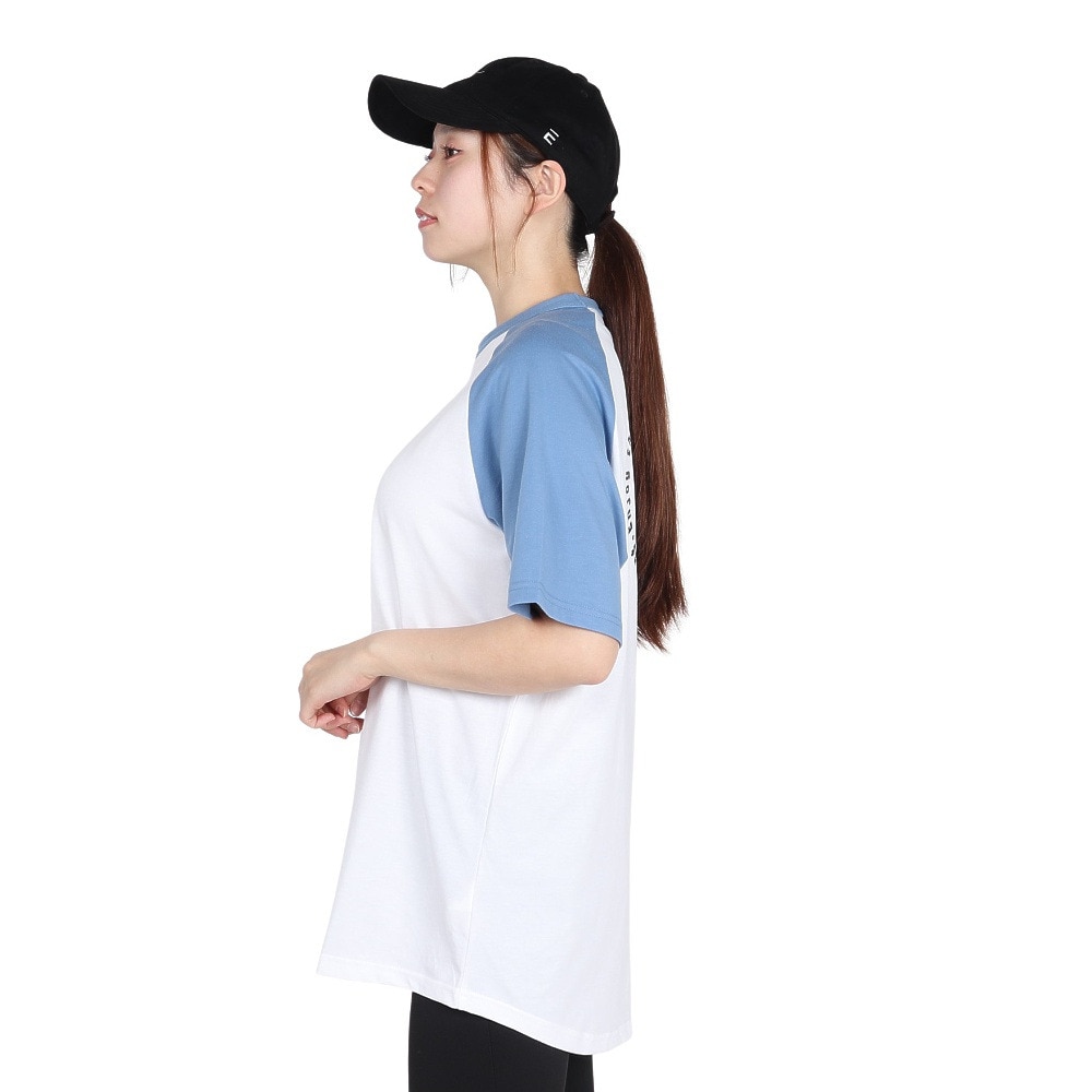 スライド（SLYDE）（レディース）ロゴ 半袖 ラグラン Tシャツ SL2025SSL-APP002BLU
