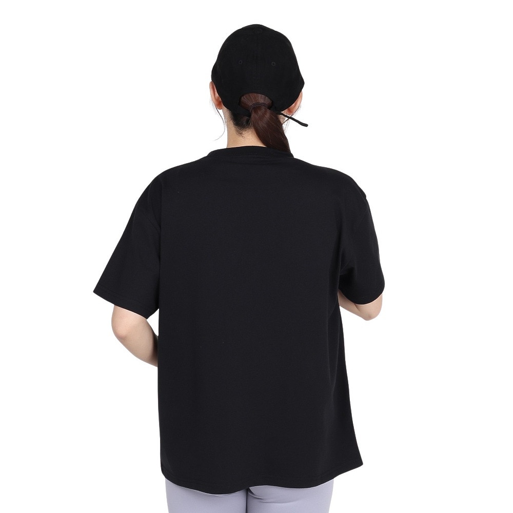 スライド（SLYDE）（レディース）ロゴ 半袖 スリット Tシャツ SL2025SSL-APP003BLK
