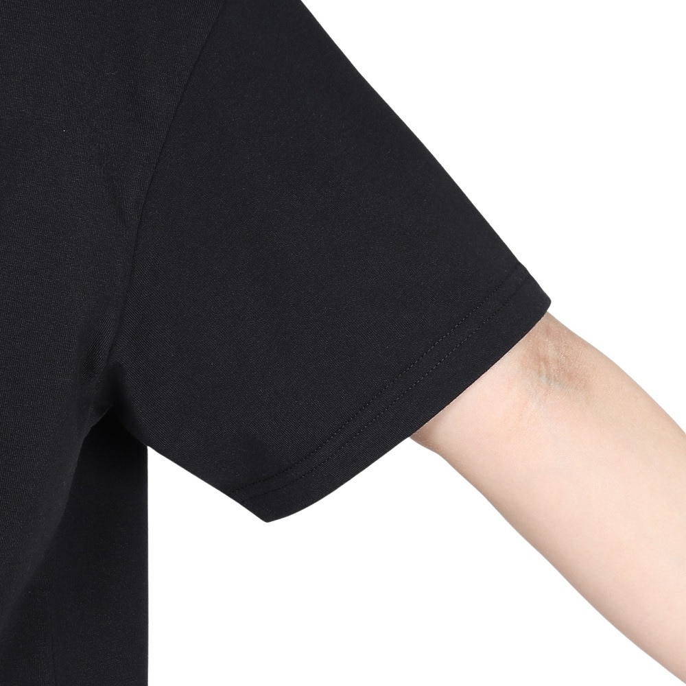 スライド（SLYDE）（レディース）ロゴ 半袖 スリット Tシャツ SL2025SSL-APP003BLK