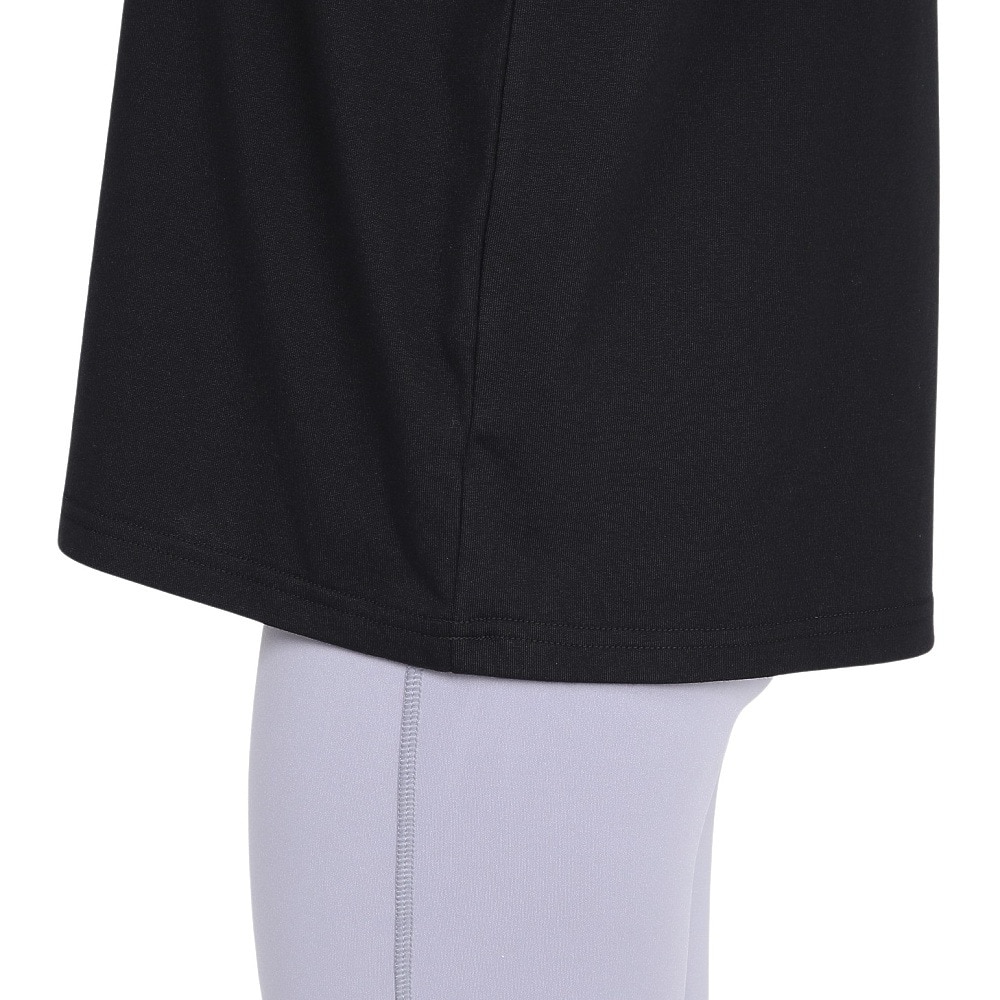 スライド（SLYDE）（レディース）ロゴ 半袖 スリット Tシャツ SL2025SSL-APP003BLK
