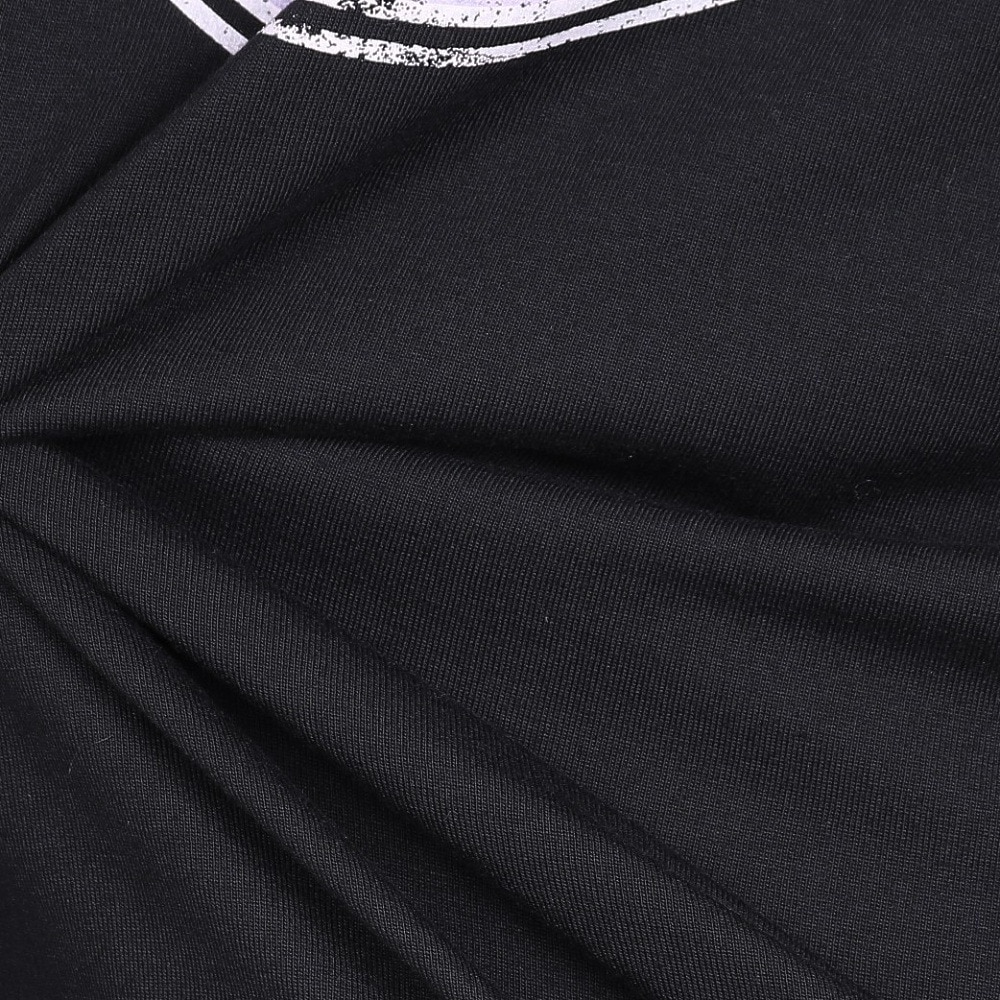 スライド（SLYDE）（レディース）ロゴ 半袖 スリット Tシャツ SL2025SSL-APP003BLK