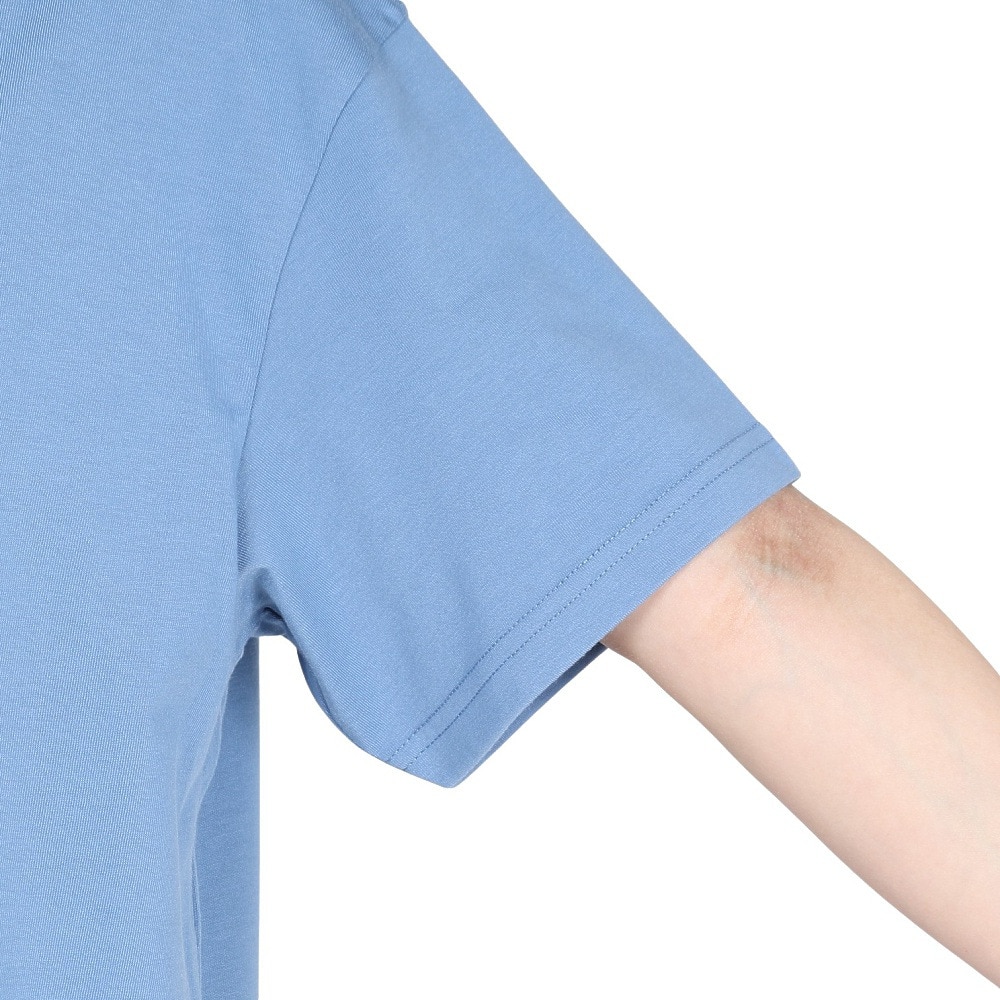 スライド（SLYDE）（レディース）ロゴ 半袖 スリット Tシャツ SL2025SSL-APP003BLU