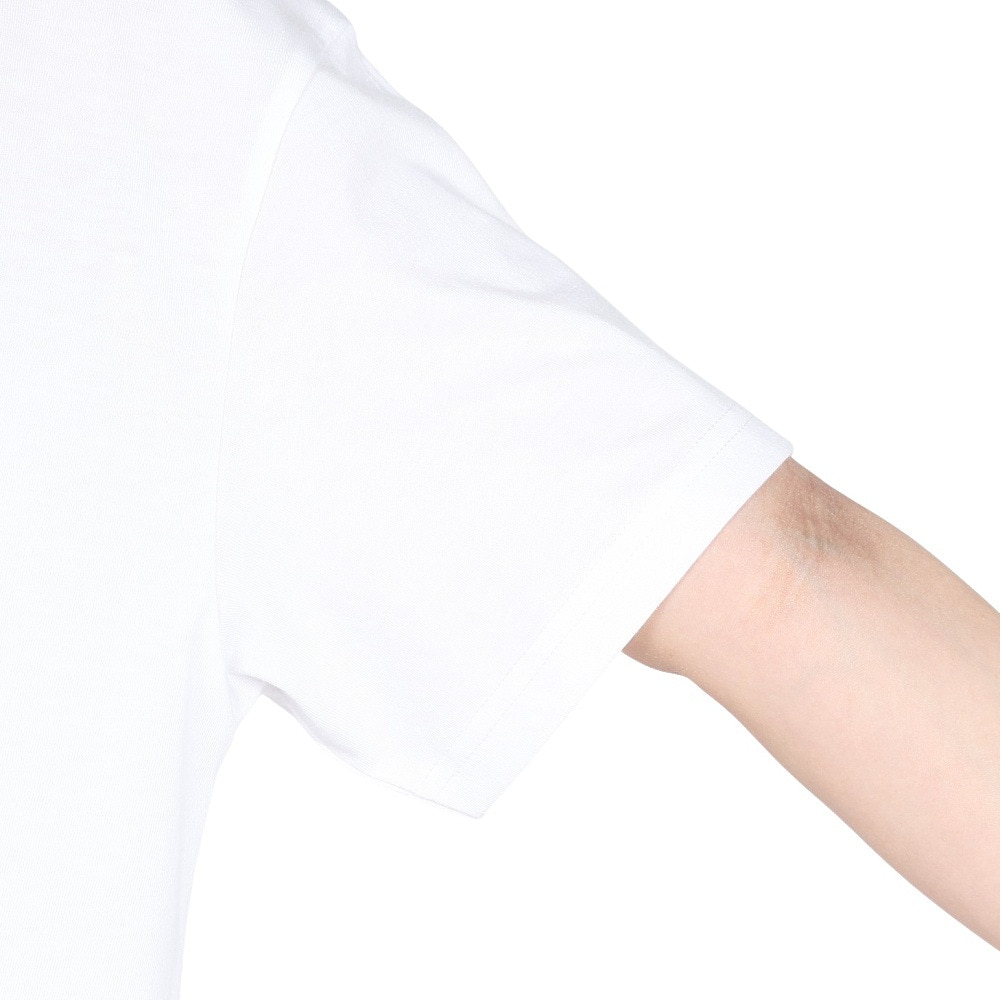 スライド（SLYDE）（レディース）ロゴ 半袖 スリット Tシャツ SL2025SSL-APP003WHT