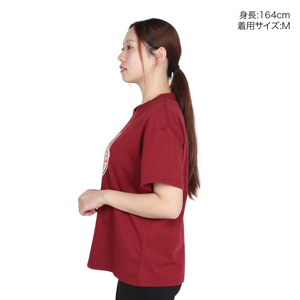 スライド（SLYDE）（レディース）ロゴ 半袖 スリット Tシャツ SL2025SSL-APP003WIN